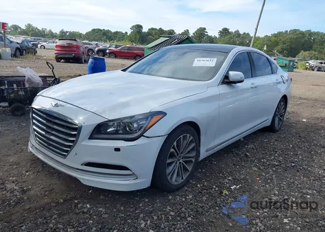 2015 Hyundai Genesis 3.8 from USA, damaged, VIN KMHGN4JE4FU028754